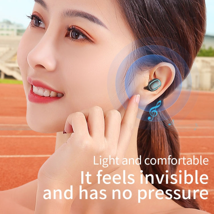 Écouteurs sans fil Bluetooth 5.0 TWS C1, écran tactile polygonal, avec boîtier de chargement, polygonal